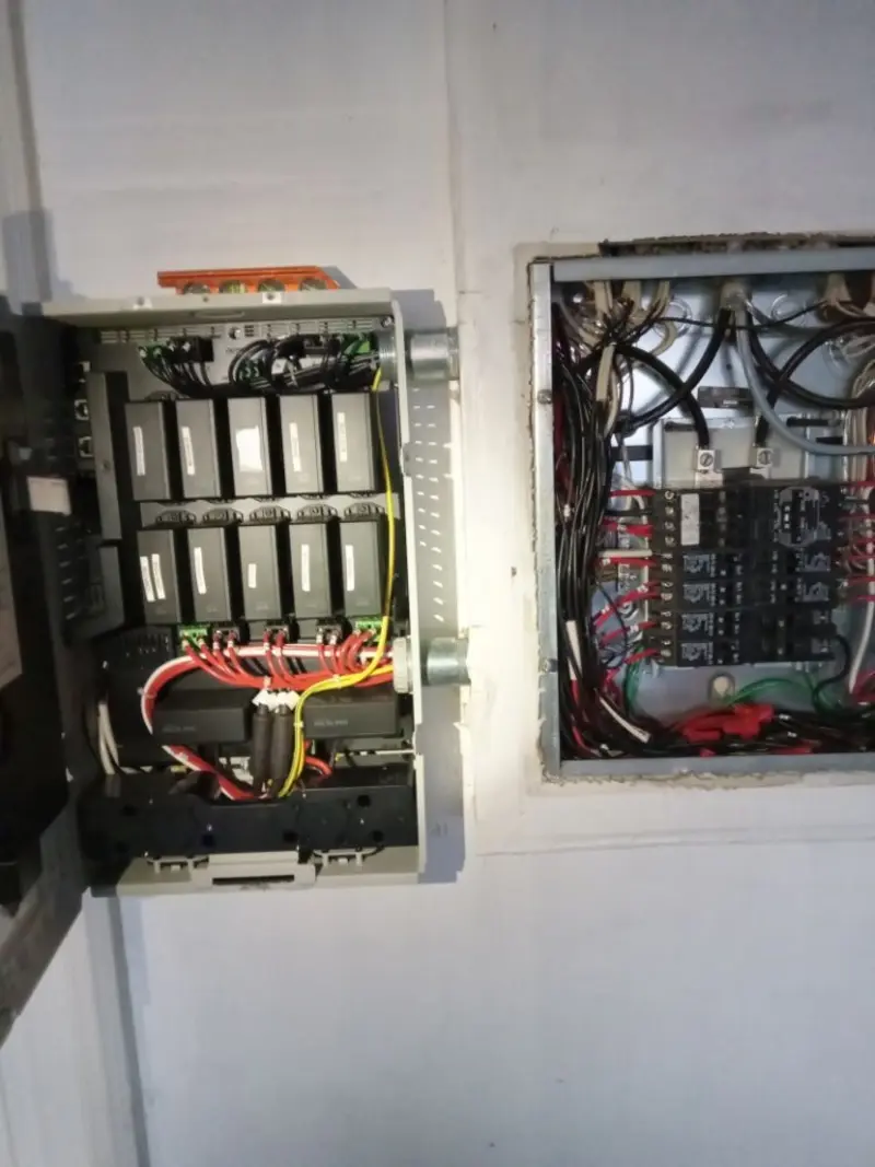 Electrical panel upgrade completed for Indoor Lighting Installation in Oshkosh